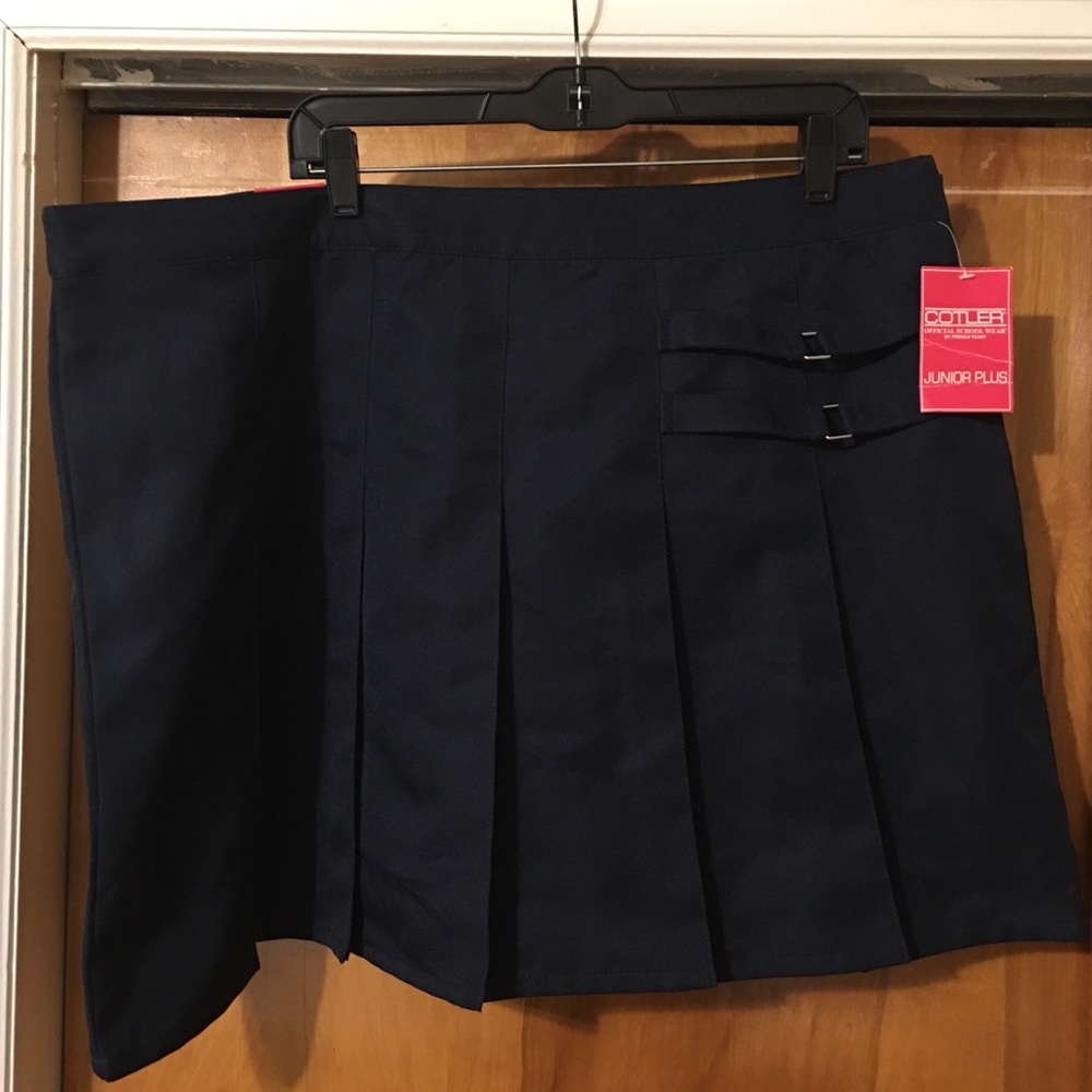 Cotler Navy Blue Skirt Sz 22 NWT